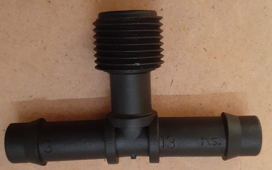 LDPE Barbed Tee 13mm X 13mmX13mm